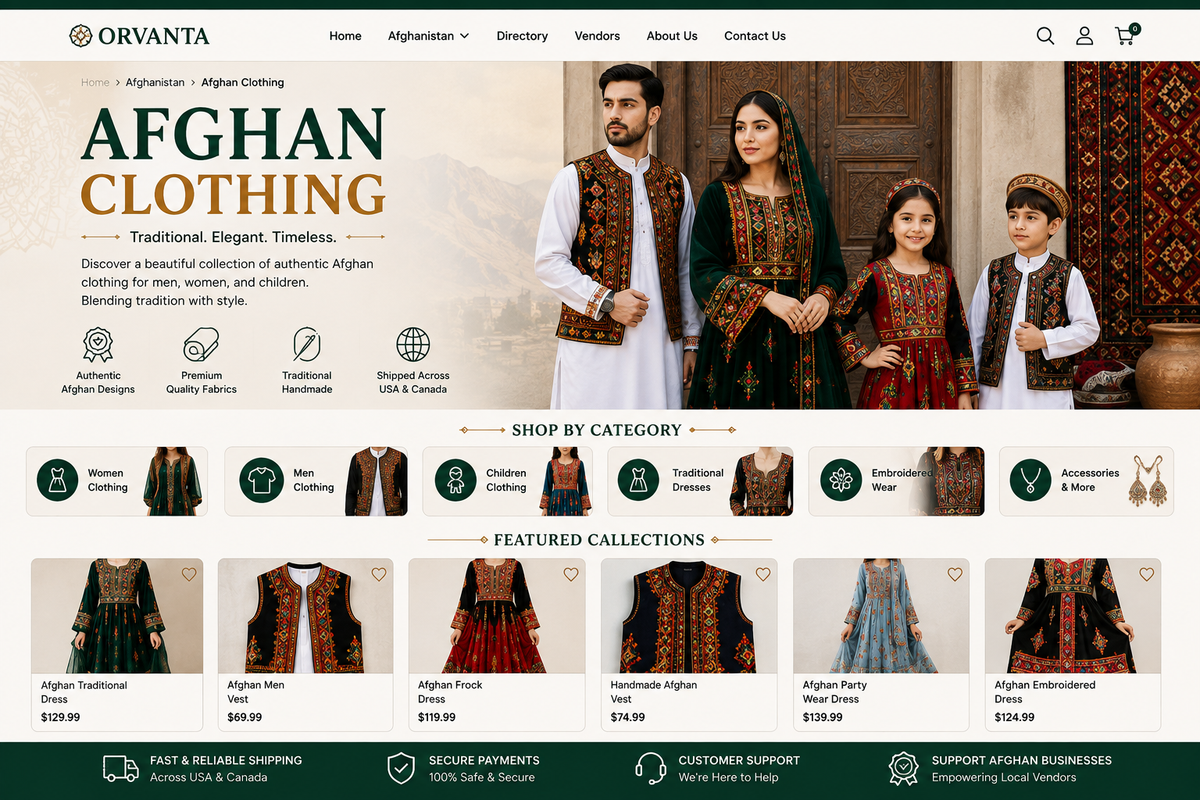 Afghan Clothing