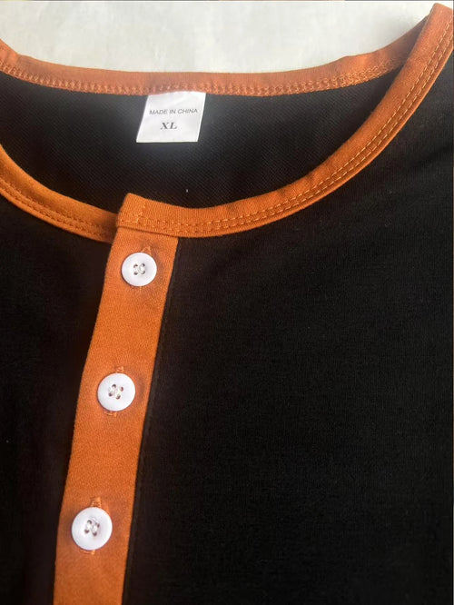 2025 Men Summer Tank Top Sleeveless Button Design Patchwork color T Shirts Loose Fit Running Beach Vest Daily Vest Men Clothing