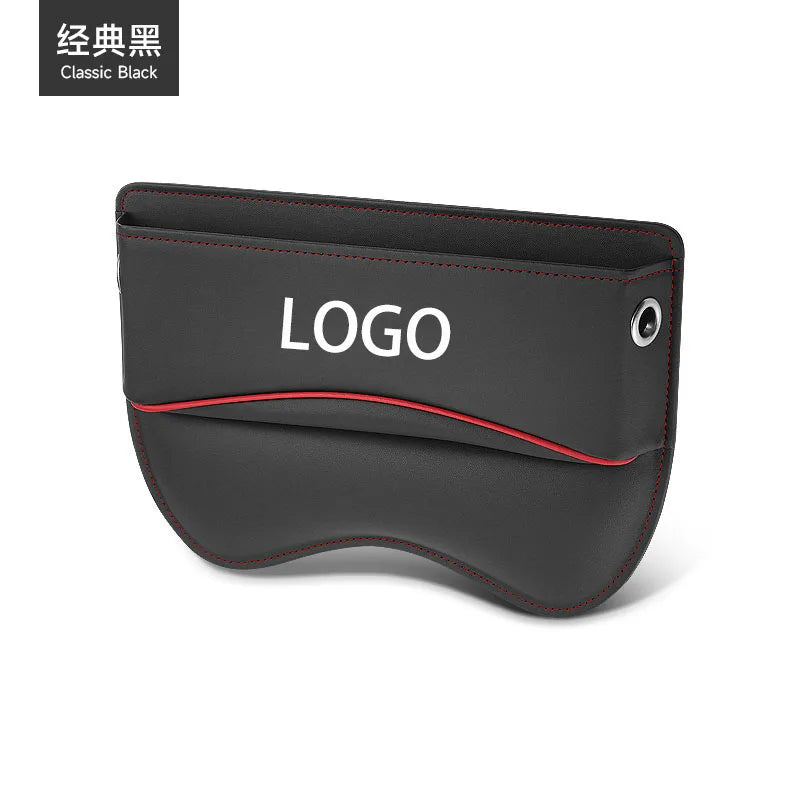 Car Seat Organizer Crevice Storage Box  Leather Accessories for AUDI Q2 Q3 Q5 Q7 Q8  Car  Accessories