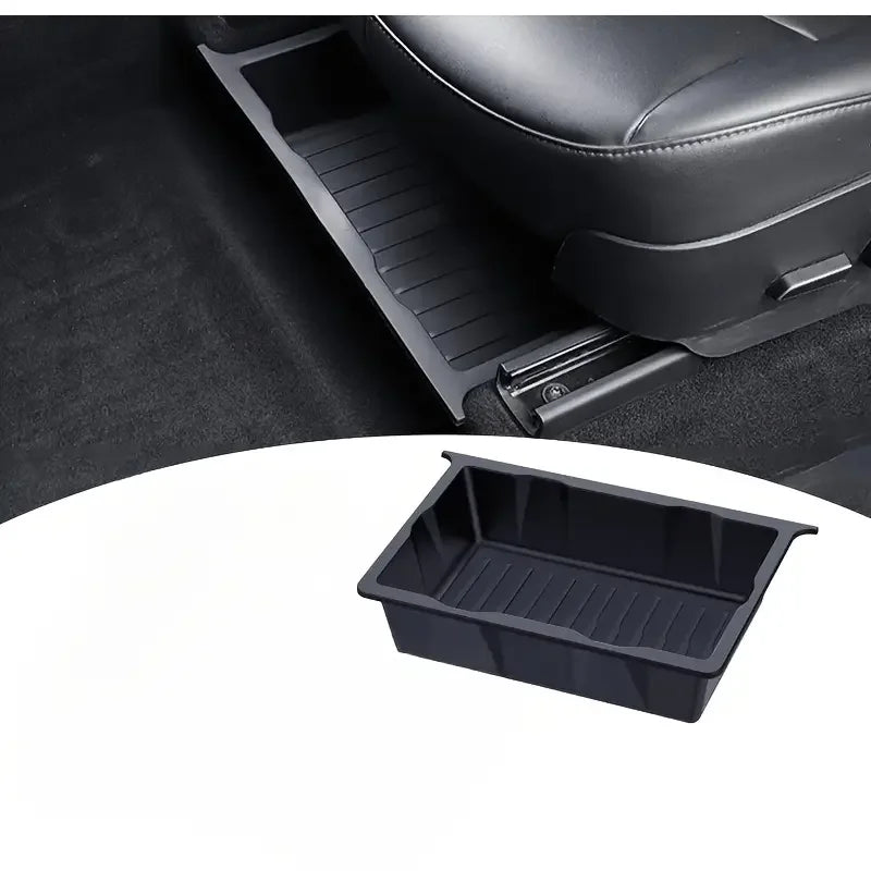 Under Seat Storage Box Case Car Seat Organizer Vehicle Underseat Drawer HolderCar Storage Box Case