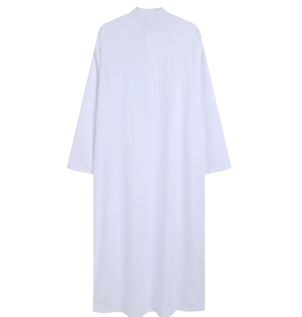 New Muslim Robe Mo Arab Ethnic Wind Sleeve Embroidery Festival Set Casual Men Abaya (M-4XL)
