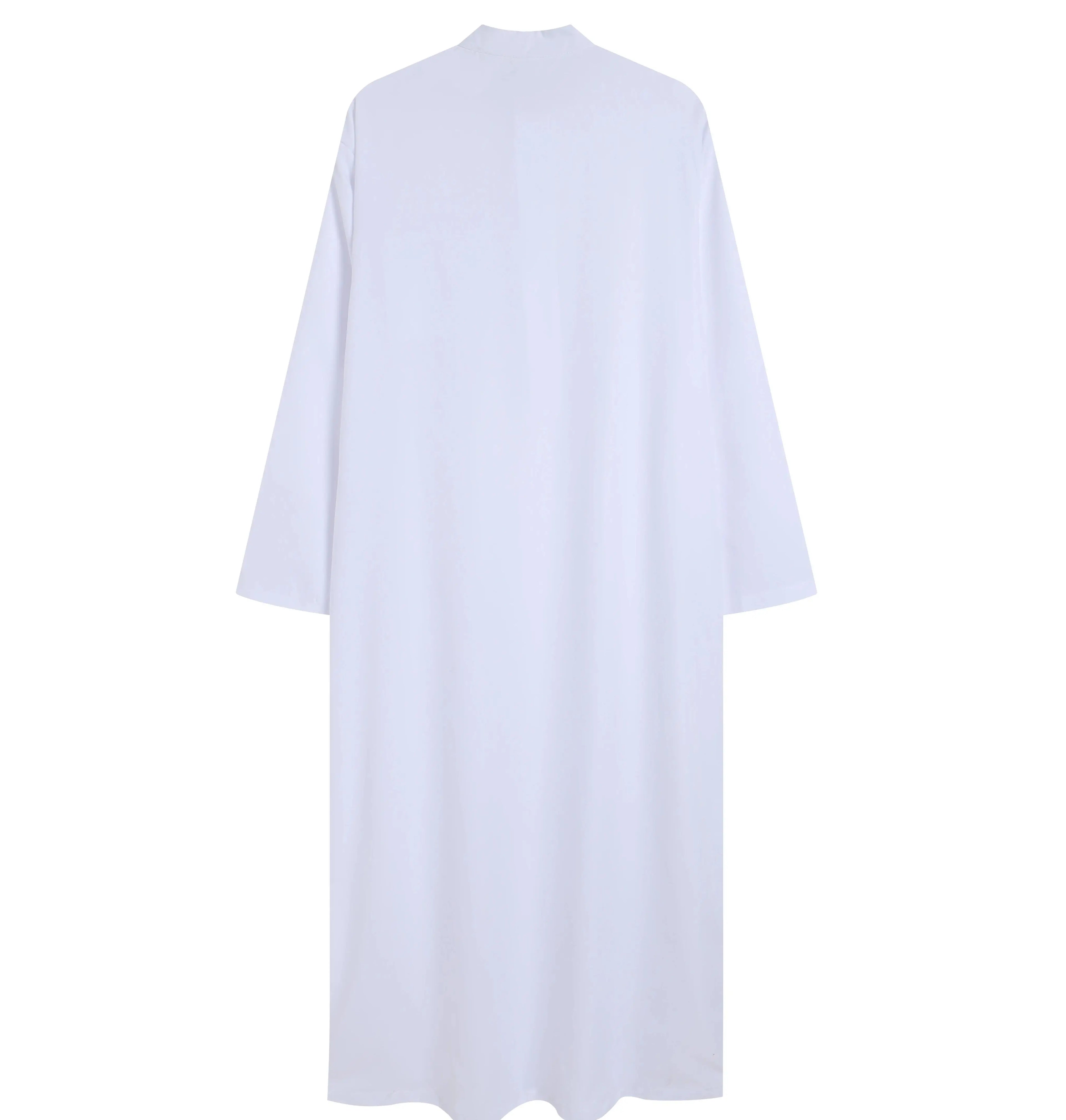 New Muslim Robe Mo Arab Ethnic Wind Sleeve Embroidery Festival Set Casual Men Abaya (M-4XL)