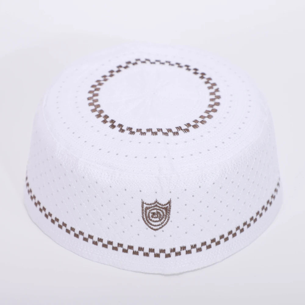 Business Men Yarmulke Classic Islamic Breathable Hats for Men Spring Autumn Multi-Color Muslim Hair Cover Yarmulke Party RIMAIRE