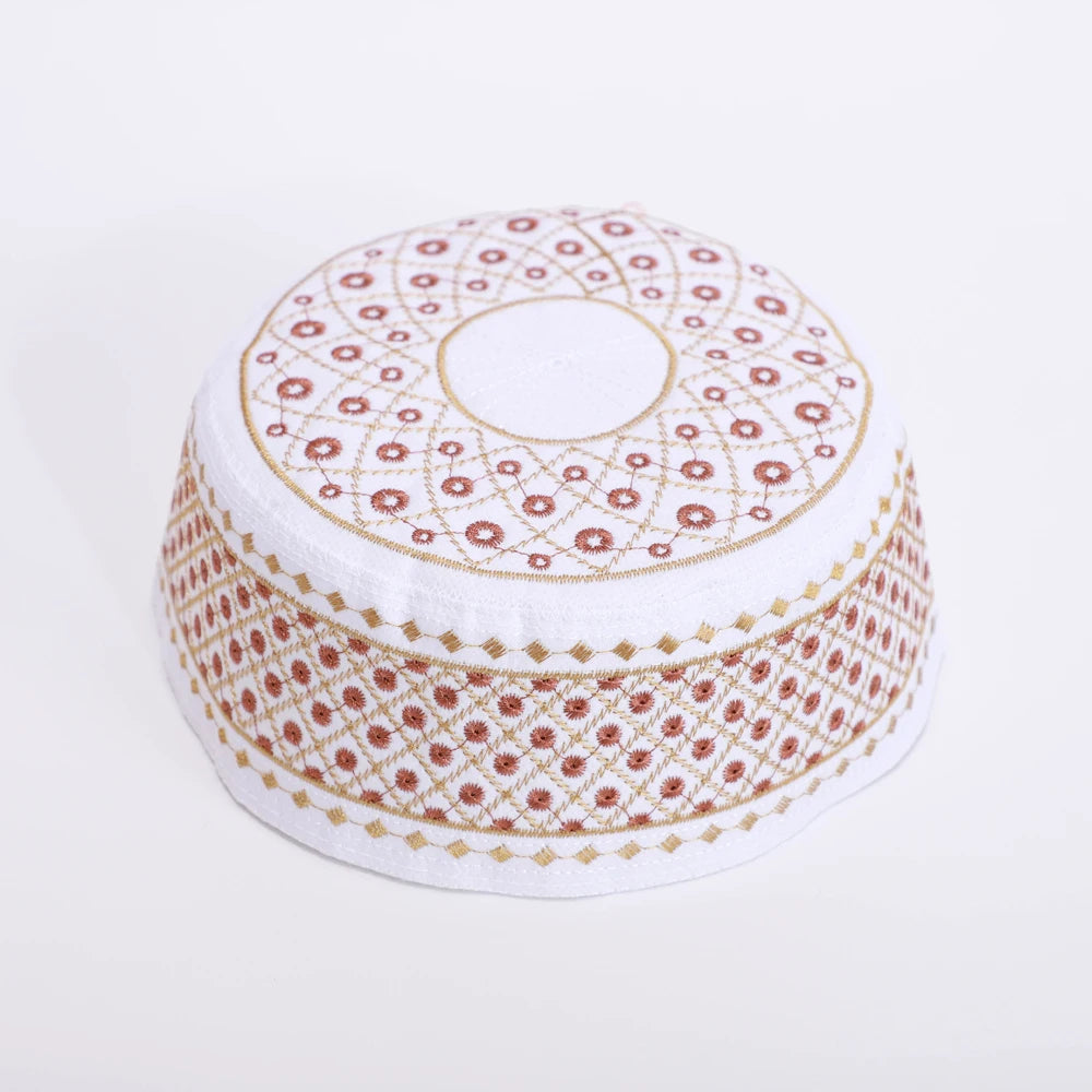 Business Men Yarmulke Classic Islamic Breathable Hats for Men Spring Autumn Multi-Color Muslim Hair Cover Yarmulke Party RIMAIRE