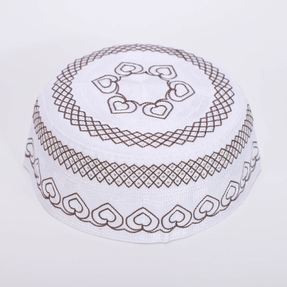 Business Men Yarmulke Classic Islamic Breathable Hats for Men Spring Autumn Multi-Color Muslim Hair Cover Yarmulke Party RIMAIRE