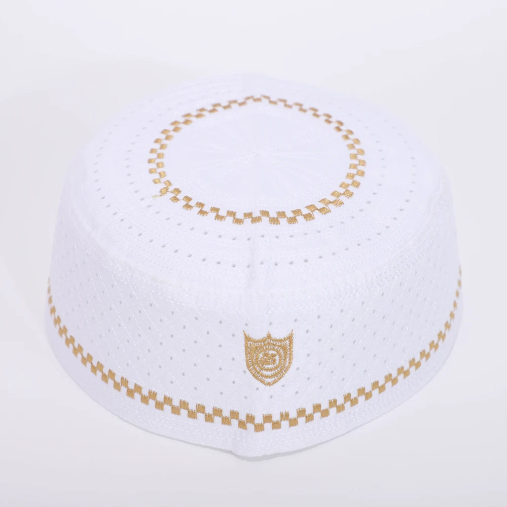 Business Men Yarmulke Classic Islamic Breathable Hats for Men Spring Autumn Multi-Color Muslim Hair Cover Yarmulke Party RIMAIRE
