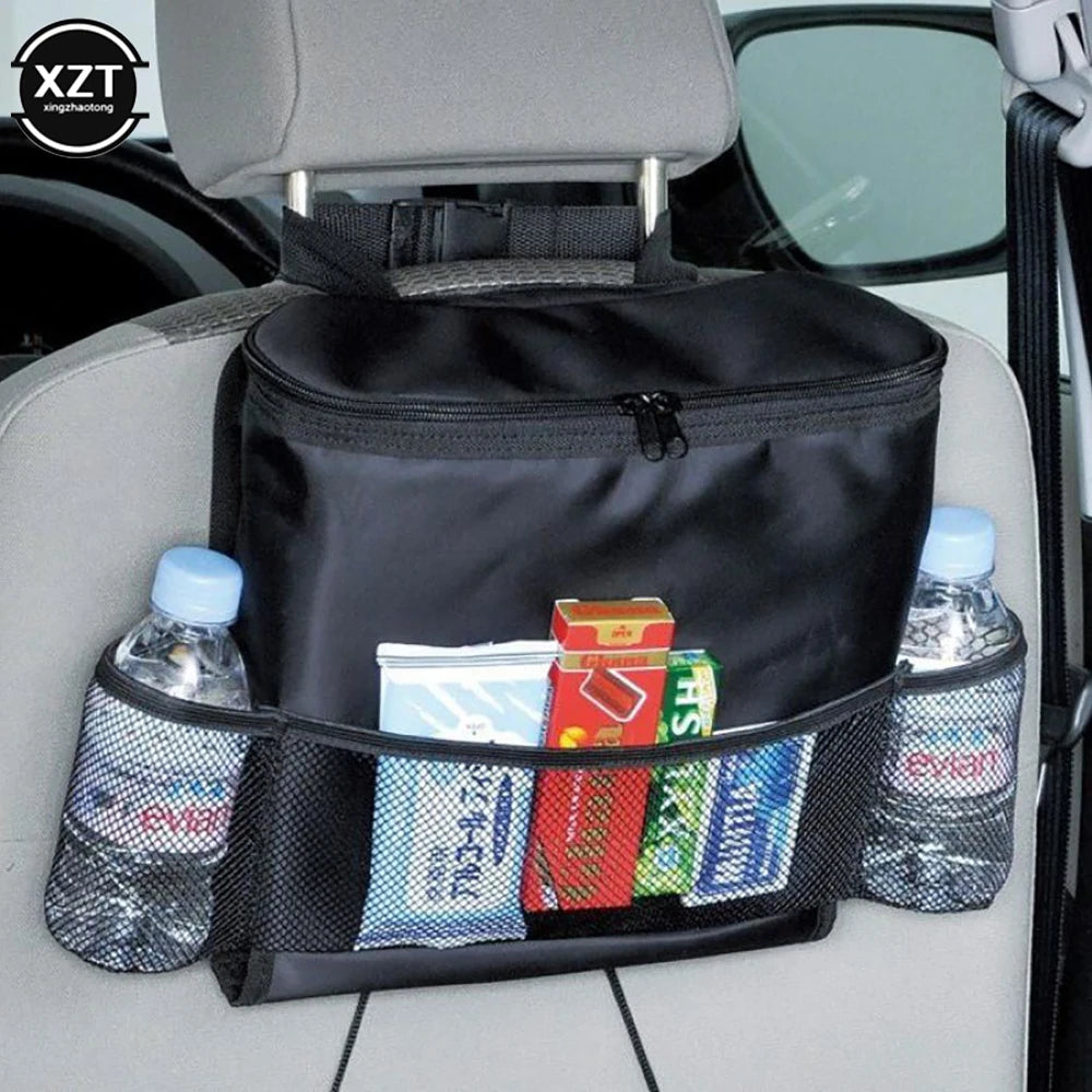 Nylon Car Seat Organizer Bag Vehicle Automobiles Holder Organizer Ice Cooler Multi-pocket Auto Car Accessories Car styling