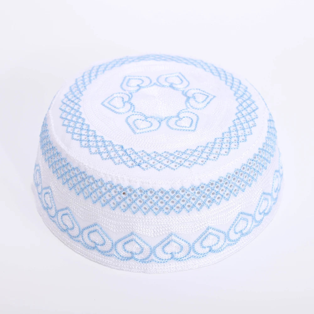 Business Men Yarmulke Classic Islamic Breathable Hats for Men Spring Autumn Multi-Color Muslim Hair Cover Yarmulke Party RIMAIRE