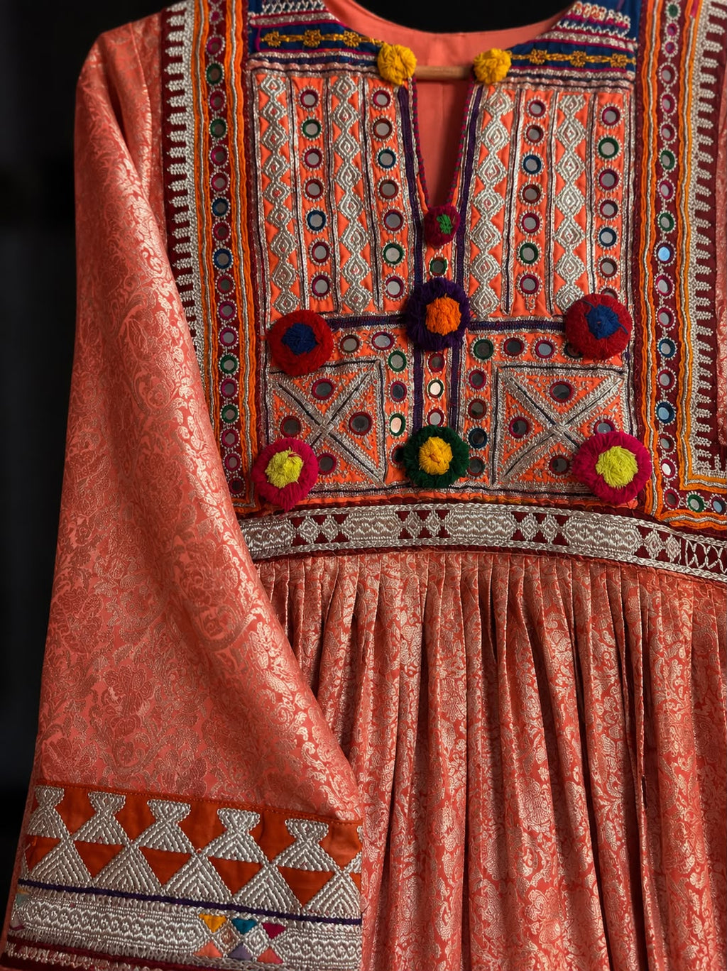 Gulnaar Heritage Gown (Gulnaar means “pomegranate blossom”)
