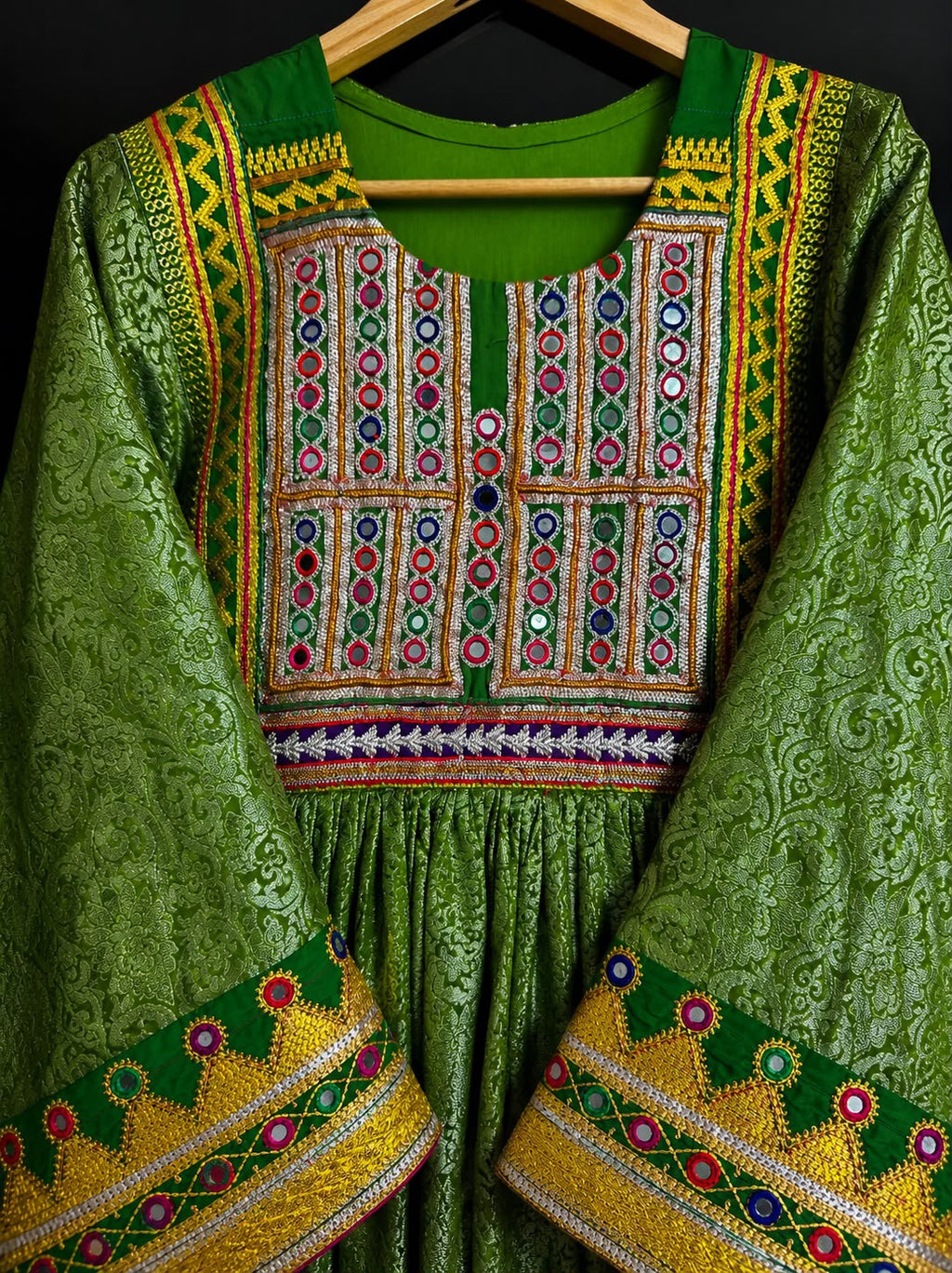 Sabz-e-Bahar Gown (“Spring Green”)